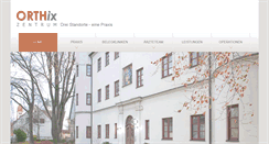 Desktop Screenshot of orthix.de